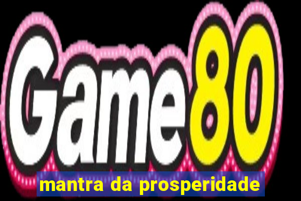 mantra da prosperidade